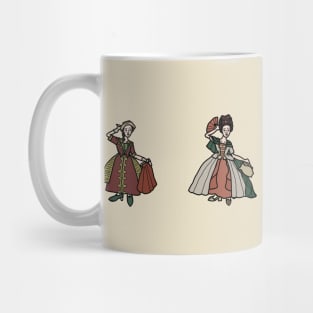 Enlightenment Lady in Red Mug